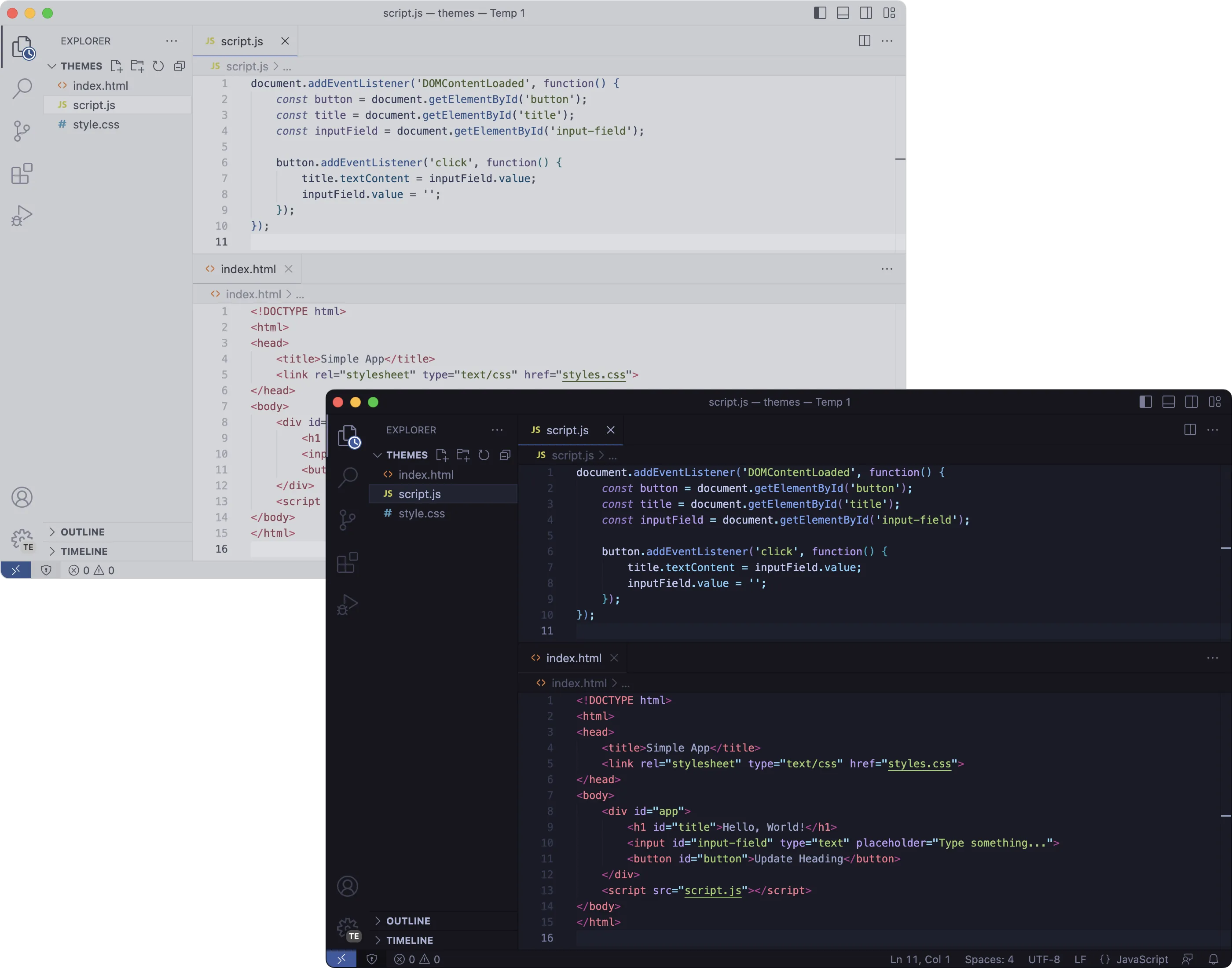Tokyo Night VSCode Theme